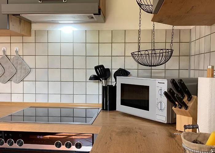 Naturnahe Gaestewohnung Im Heidelandhaus Henzendorf Apartamento Neuzelle